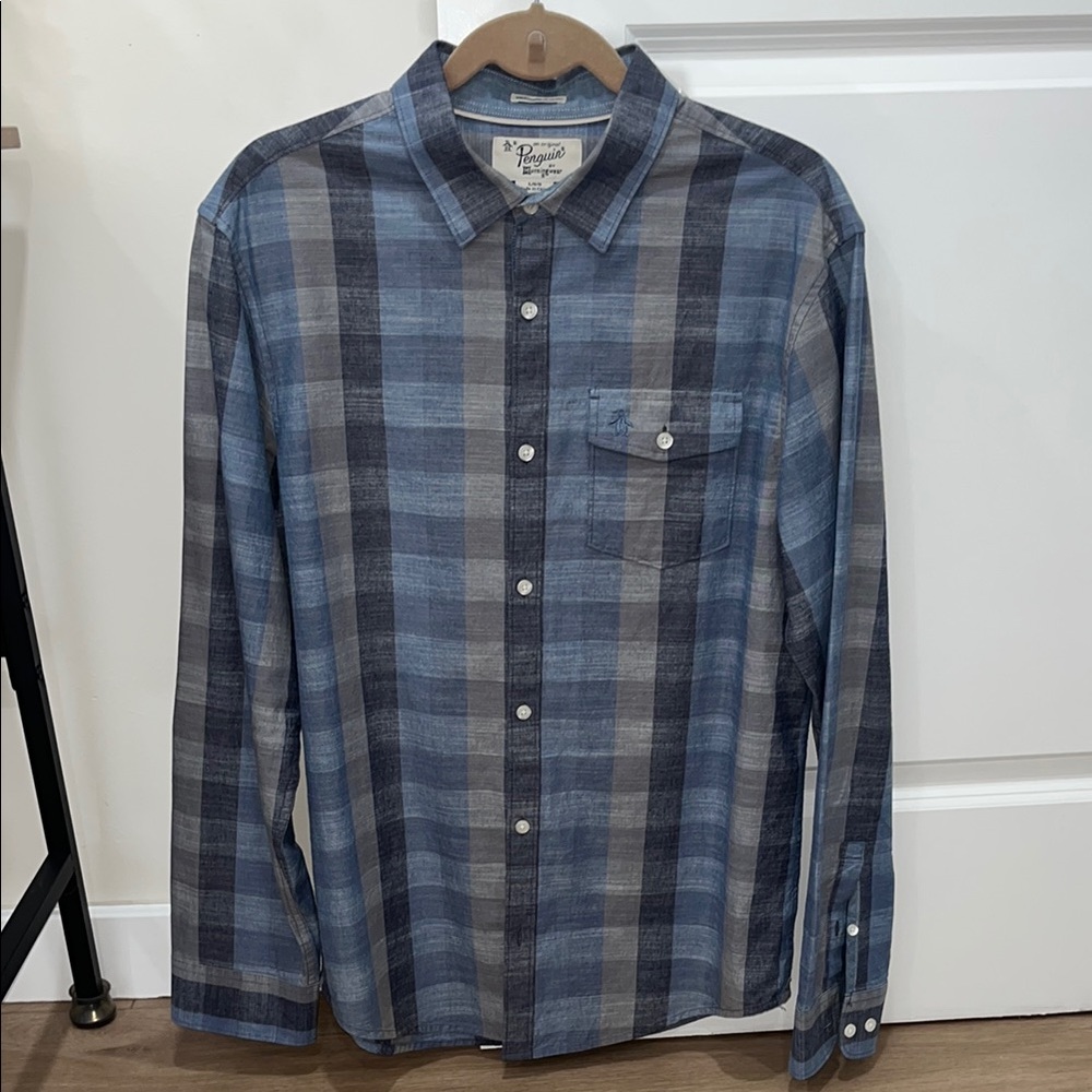 Penguin Men’s Button Down Shirt